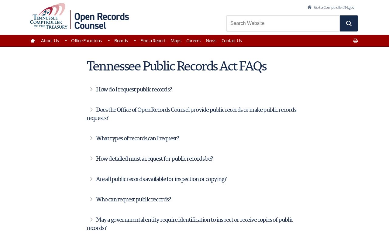 Public records guidance for Jackson County booking records